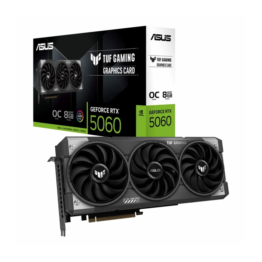 کارت گرافیک ایسوس مدل TUF-RTX5060 OC Edition 8GB GAMING