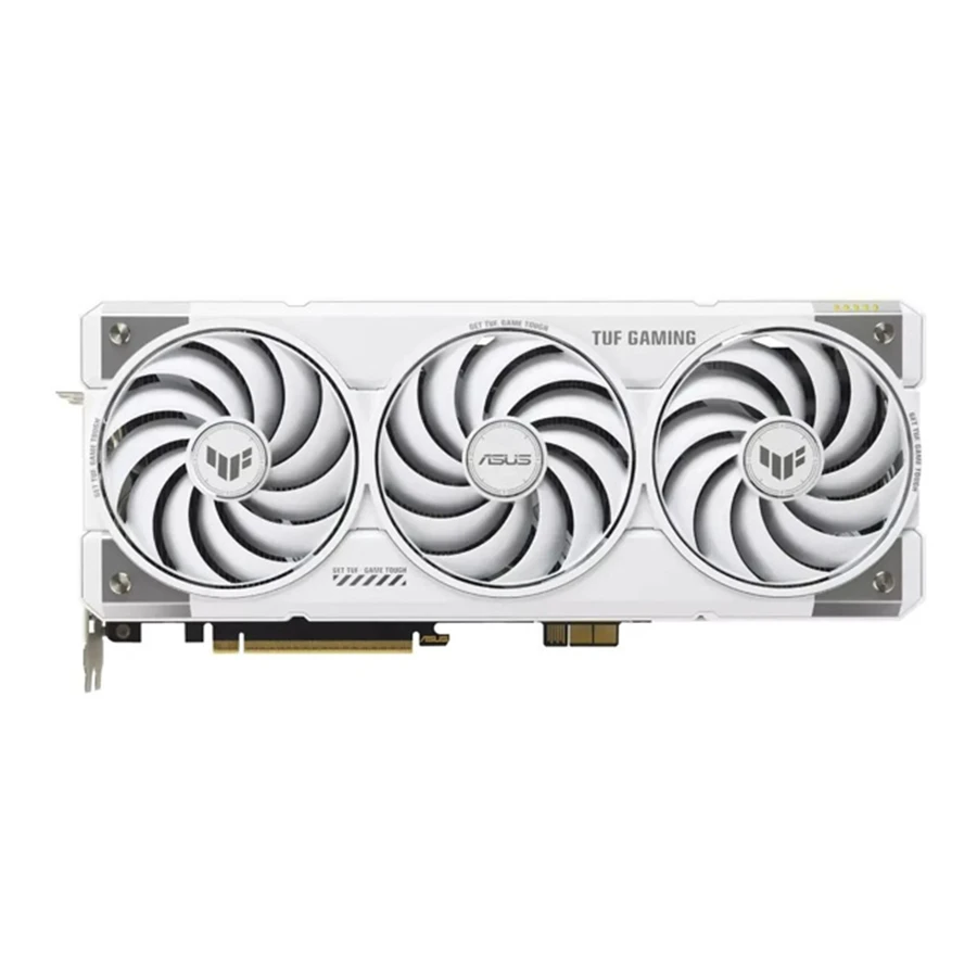 ASUS TUF Gaming GeForce RTX 5070 Ti OC Edition 16GB GDDR7 BTF White Graphic Card کارت گرافیک ایسوس