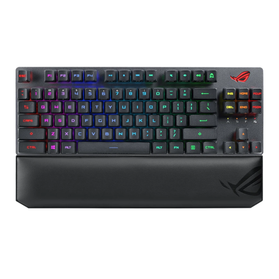 Asus X807 ROG Strix Scope RX TKL Deluxe Wireless Optical Mechanical Gaming Keyboard کیبورد گیمینگ بیسیم ایسوس