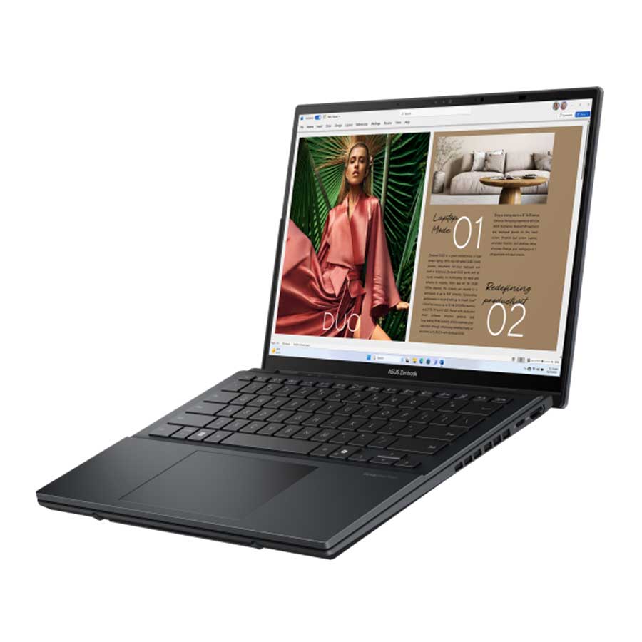 لپ تاپ 14 اینچ ایسوس Zenbook Duo Core Ultra 9 285H