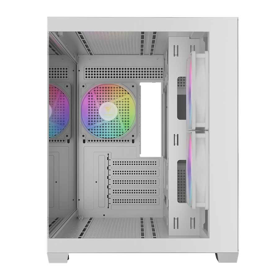 کیس کامپیوتر گیم دیاس مدل AURA GC10M WH ARGB