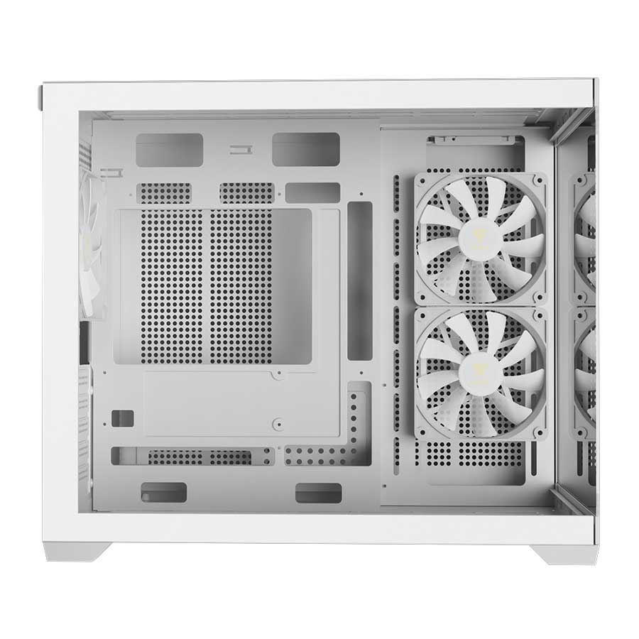 کیس کامپیوتر گیم دیاس مدل AURA GC10M WH ARGB