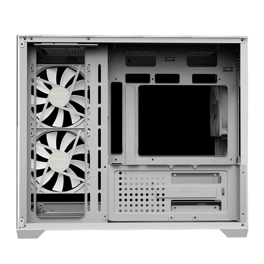 کیس کامپیوتر گیم دیاس مدل AURA GC10M WH ARGB
