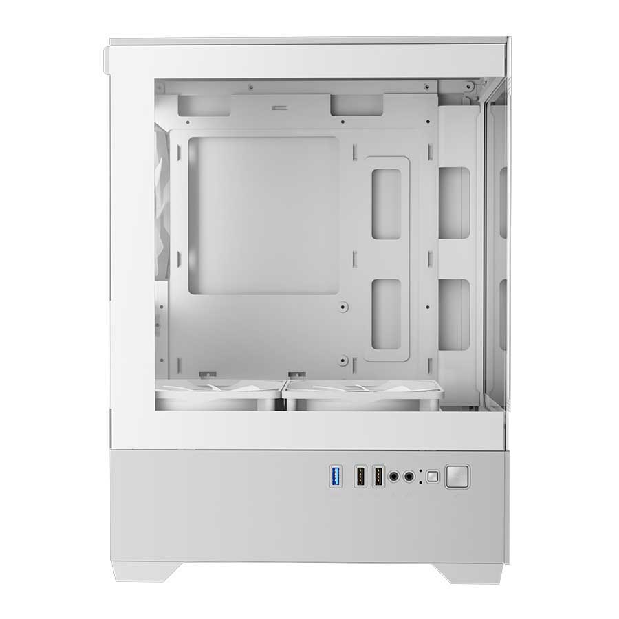 کیس کامپیوتر گیم دیاس مدل AURA GC9M WH ARGB