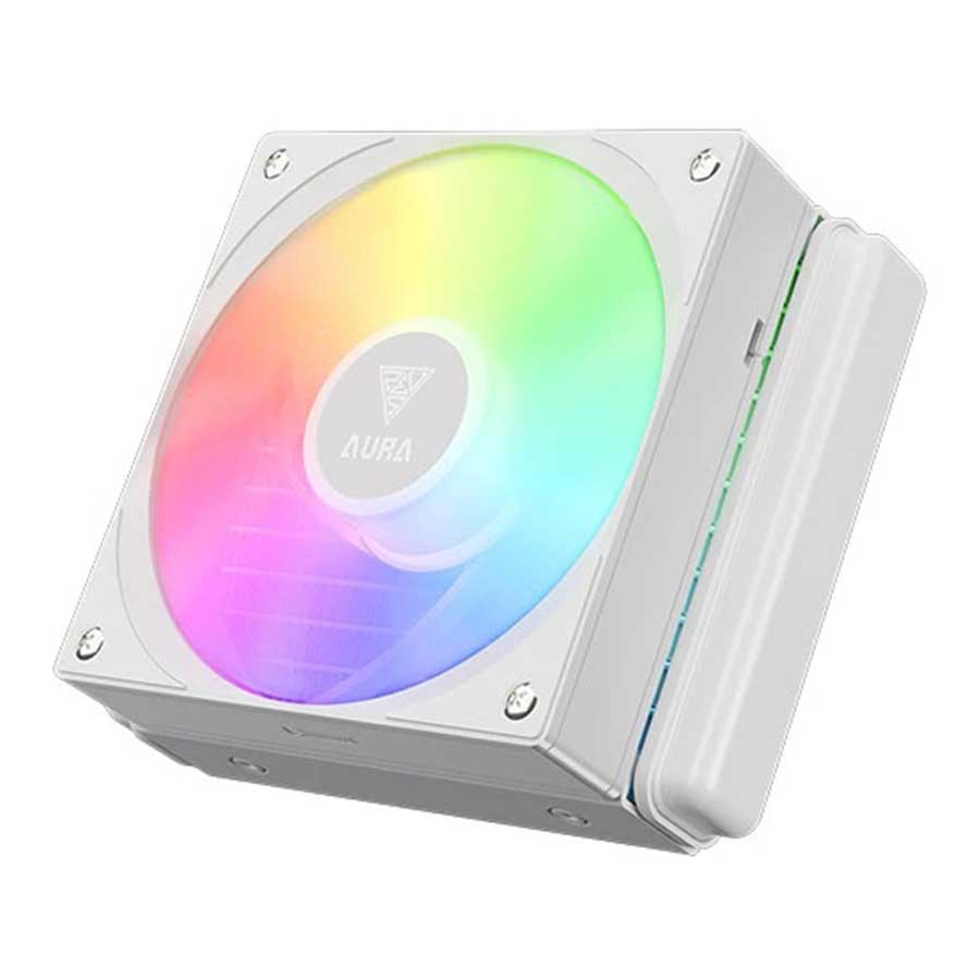 خنک کننده مایع پردازنده گیم دیاس مدل AURA GL120 WH
