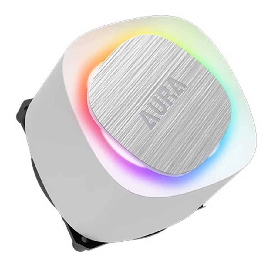 خنک کننده مایع پردازنده گیم دیاس مدل AURA GL120 WH