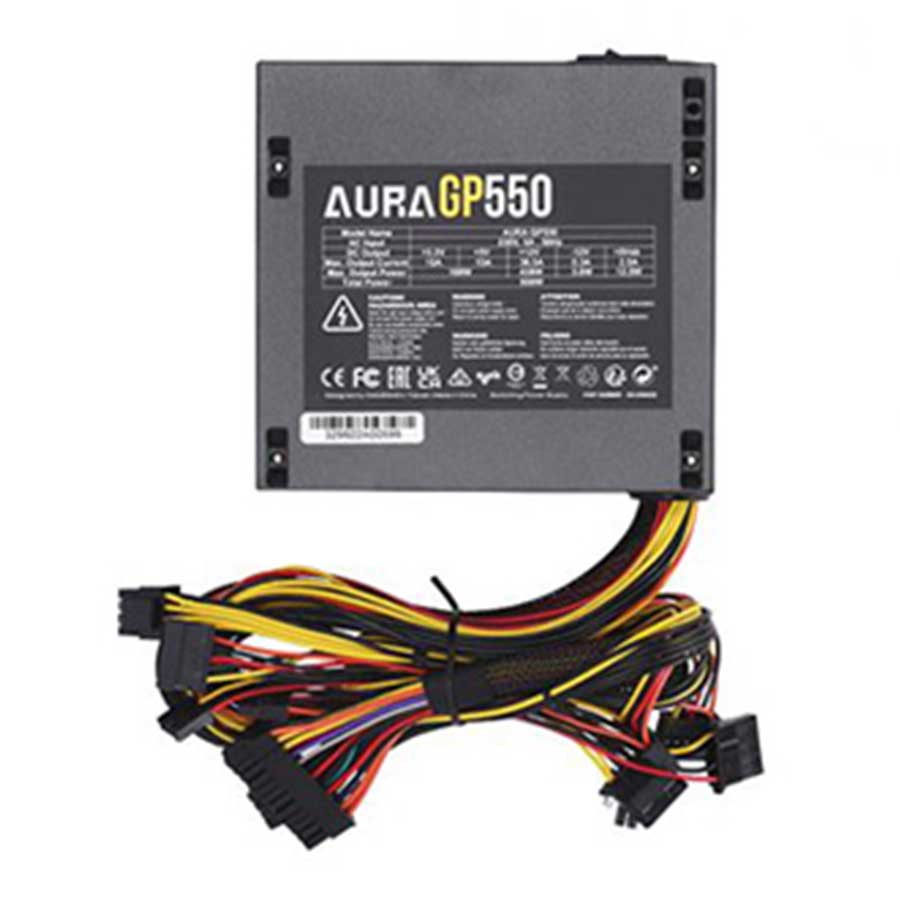 پاور کامپیوتر 550 وات گیم دیاس مدل AURA GP550