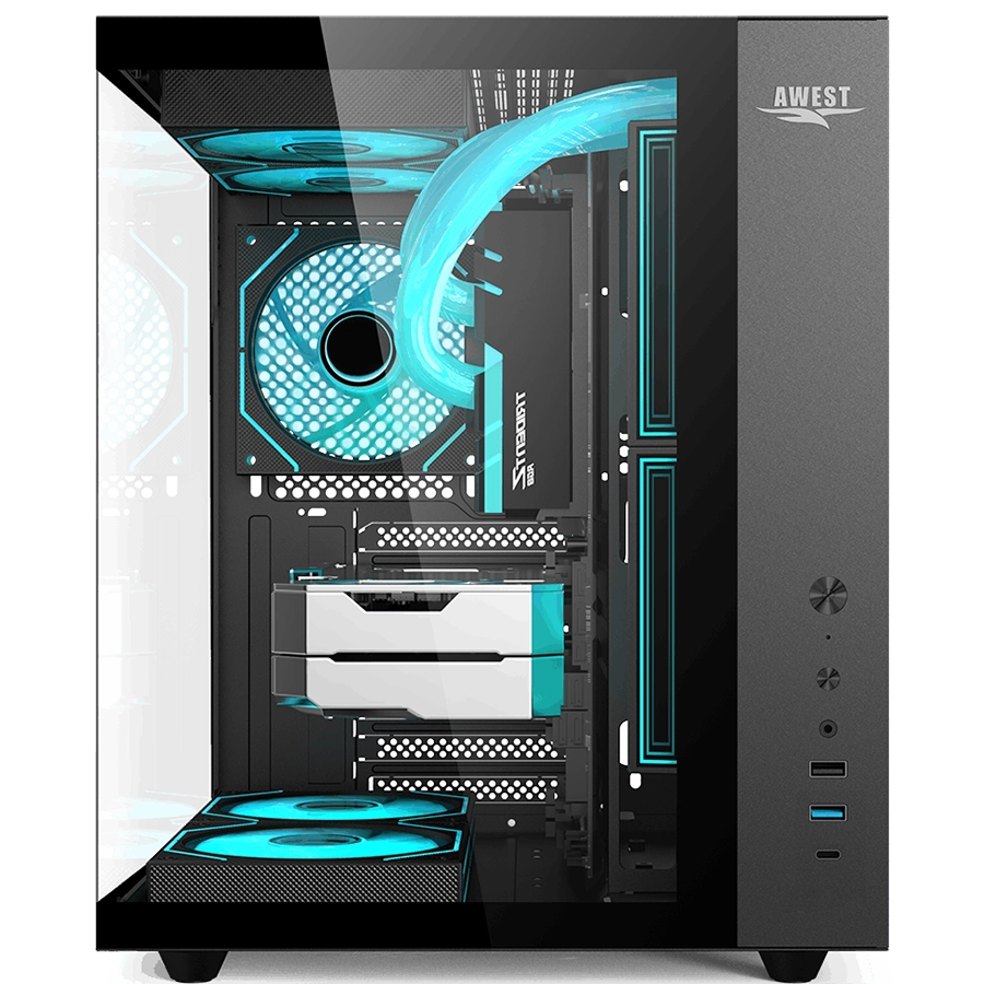 کیس کامپیوتر اوست مدل AQ-15-B