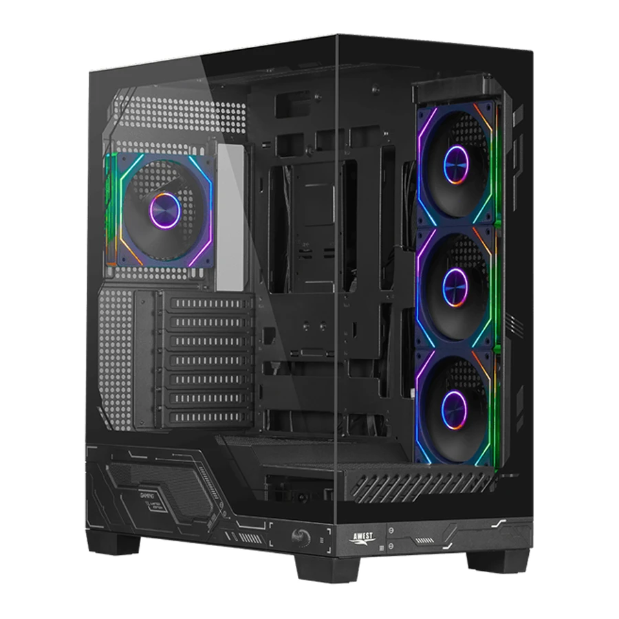 Awest AQ8 MB Mid-Tower Gaming Computer Case کیس کامپیوتر اوست