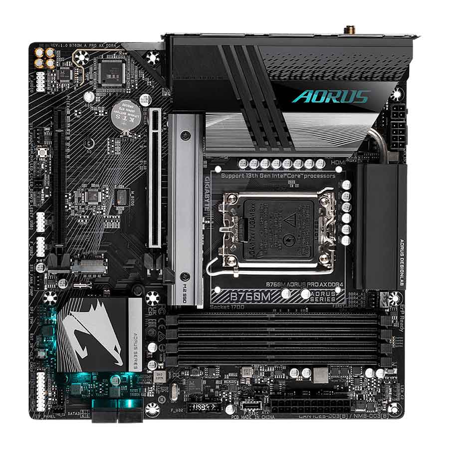 مادربرد گیگابایت مدل B760M AORUS PRO AX DDR4