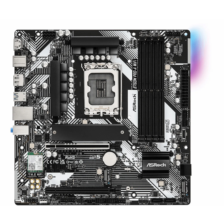 Asrock B760M PRO-A WiFi DDR5 mATX Motherboard مادربرد ازراک