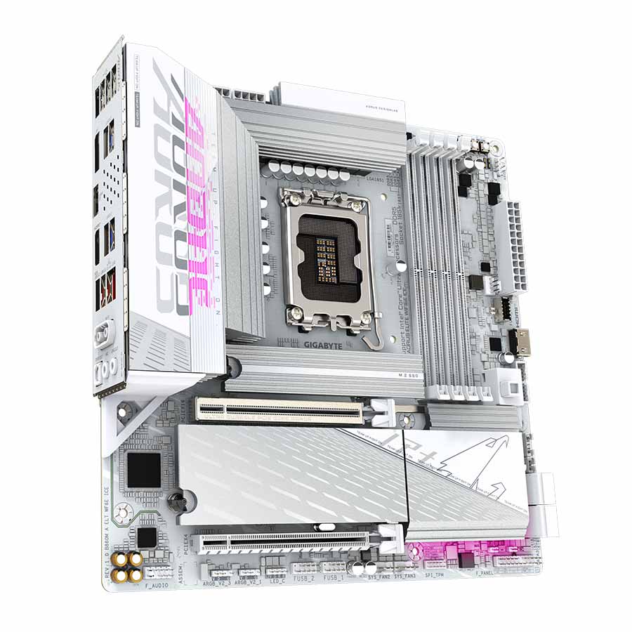 مادربرد گیگابایت مدل B860M AORUS ELITE WIFI6E ICE DDR5