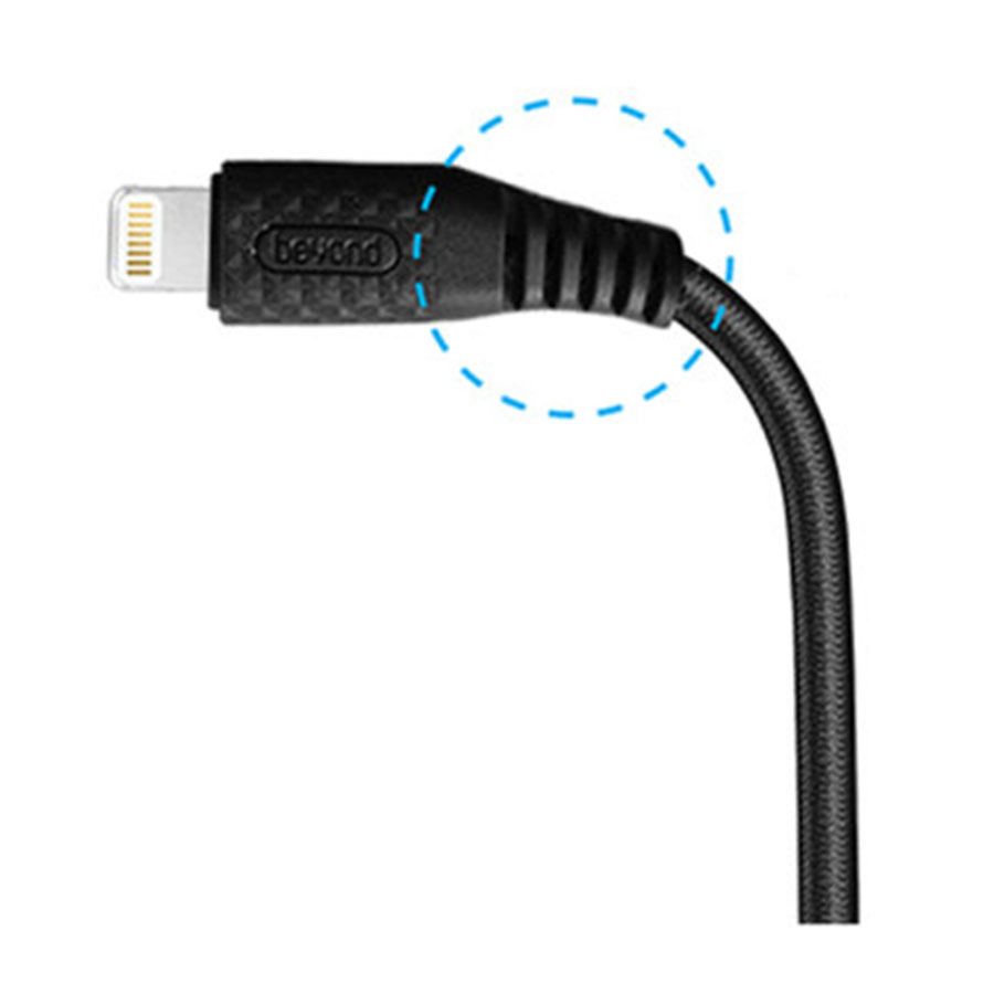 کابل تبدیل 2 متری USB-A به  لایتنینگ بیاند مدل BA-315