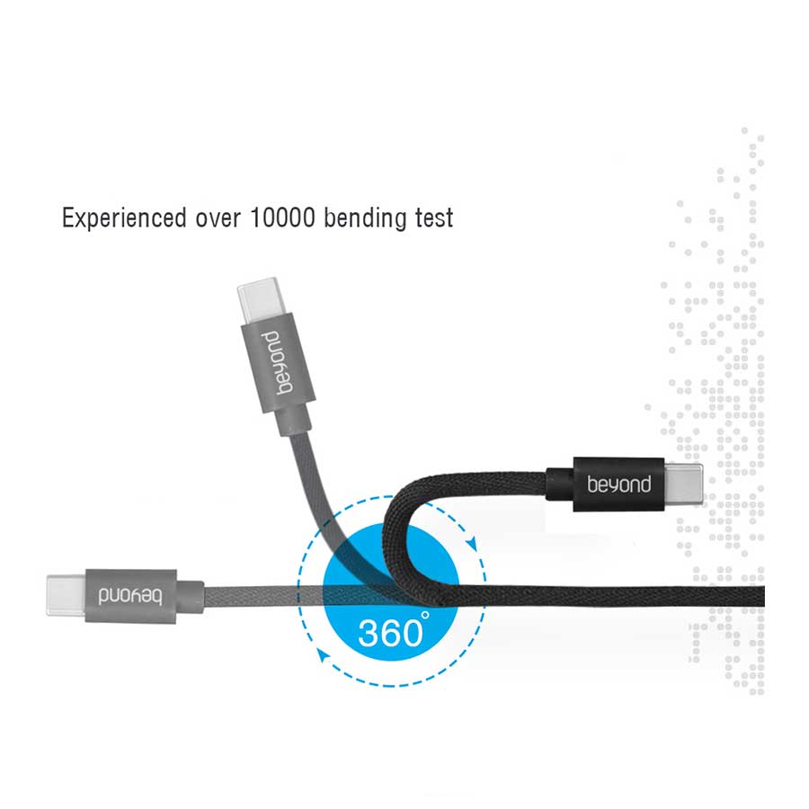کابل تبدیل 0.3 متری USB به USB-C بیاند مدل BA-323