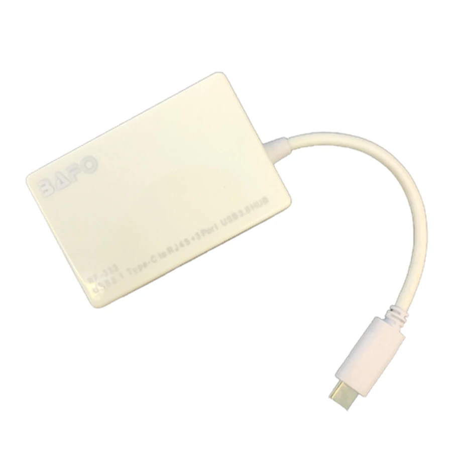 مبدل USB-C به Ethernet/USB 3.0 بافو