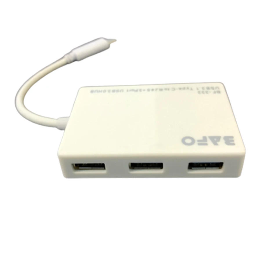 مبدل USB-C به Ethernet/USB 3.0 بافو