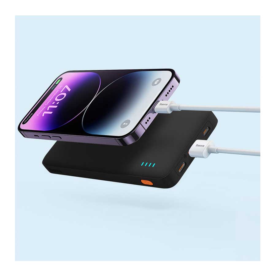 پاوربانک بیسوس مدل Airpow PPQD090001 20W ظرفیت 10000mAH