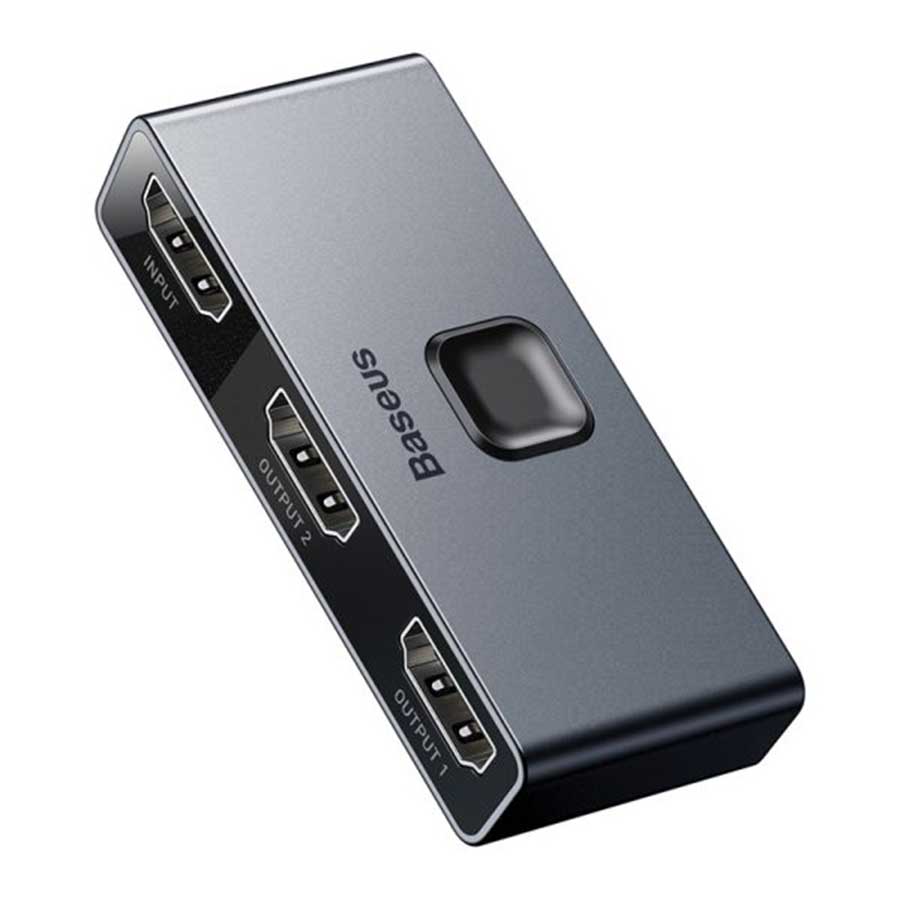 سوییچ دو پورت HDMI بیسوس مدل CAHUB-BC0G