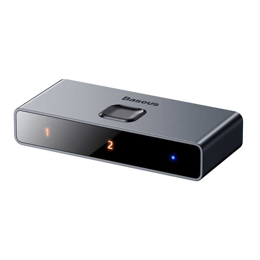 سوییچ دو پورت HDMI بیسوس مدل CAHUB-BC0G