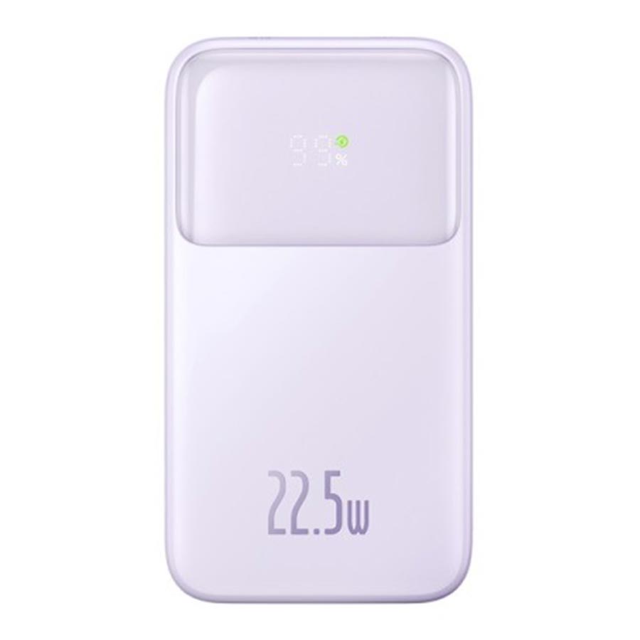 پاوربانک بیسوس Comet PPMD020101 22.5W ظرفیت 20000mAh دارای کابل متصل USB-C و لایتنینگ