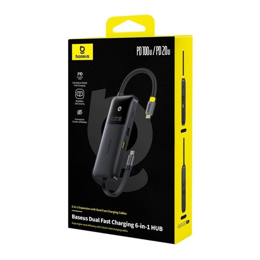 هاب USB-C شش پورت بیسوس