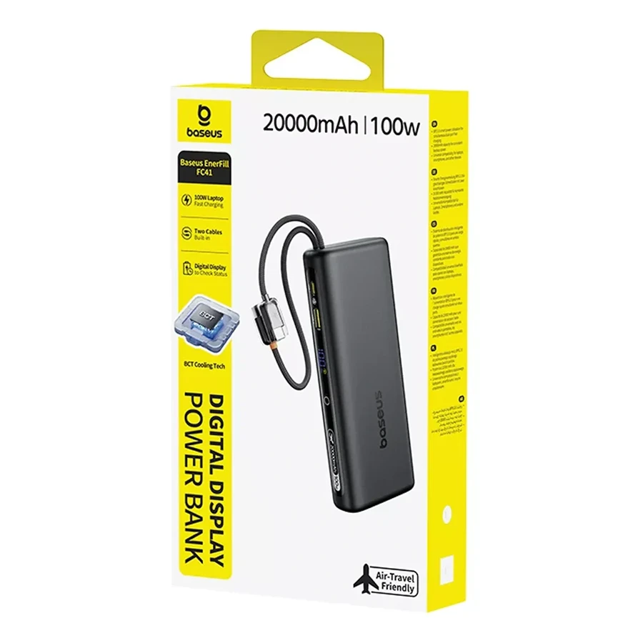 پاوربانک بیسوس ظرفیت 20000mAh