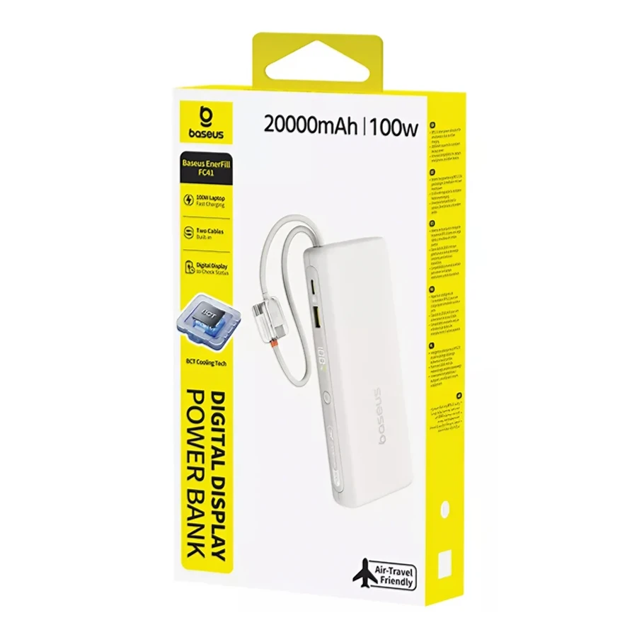 پاوربانک بیسوس ظرفیت 20000mAh