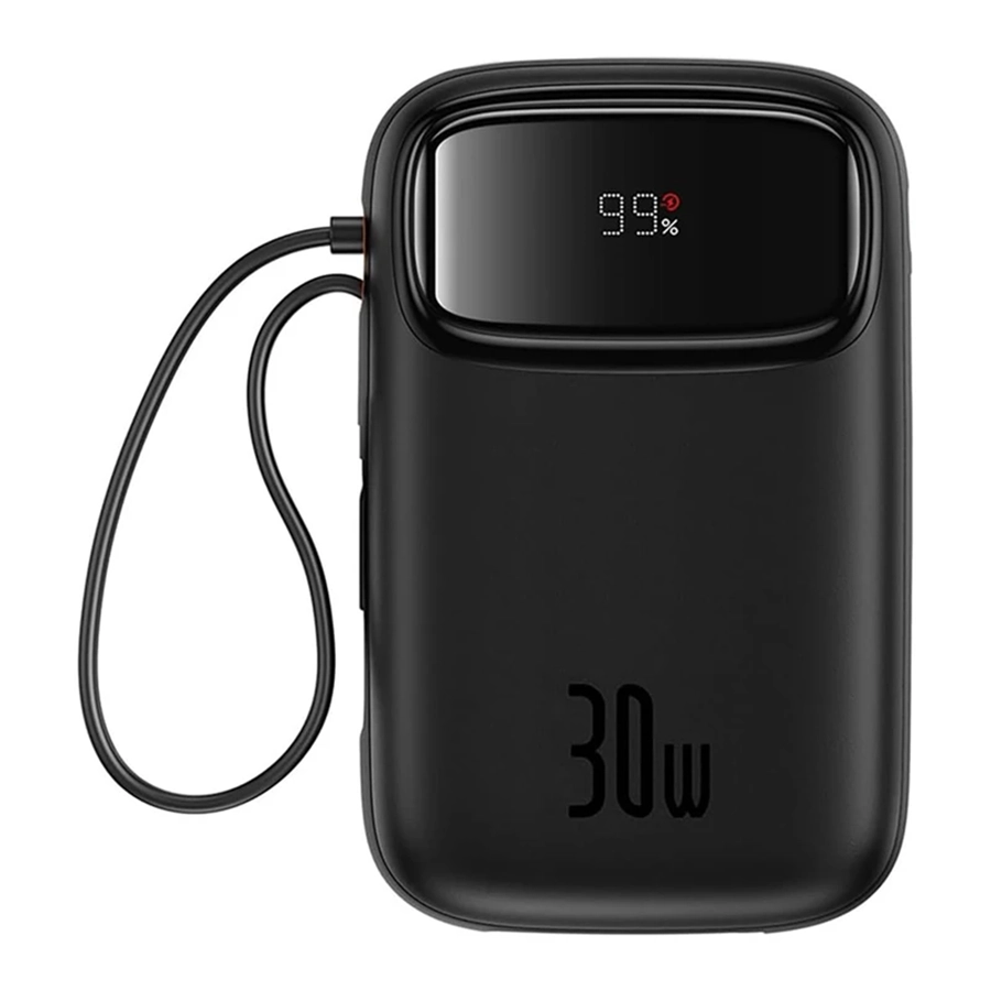 پاوربانک بیسوس مدل QPow2 PPQD4-10C 30W ظرفیت 10000mAH