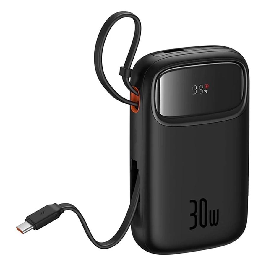 پاوربانک بیسوس مدل QPow2 PPQD4-10C 30W ظرفیت 10000mAH