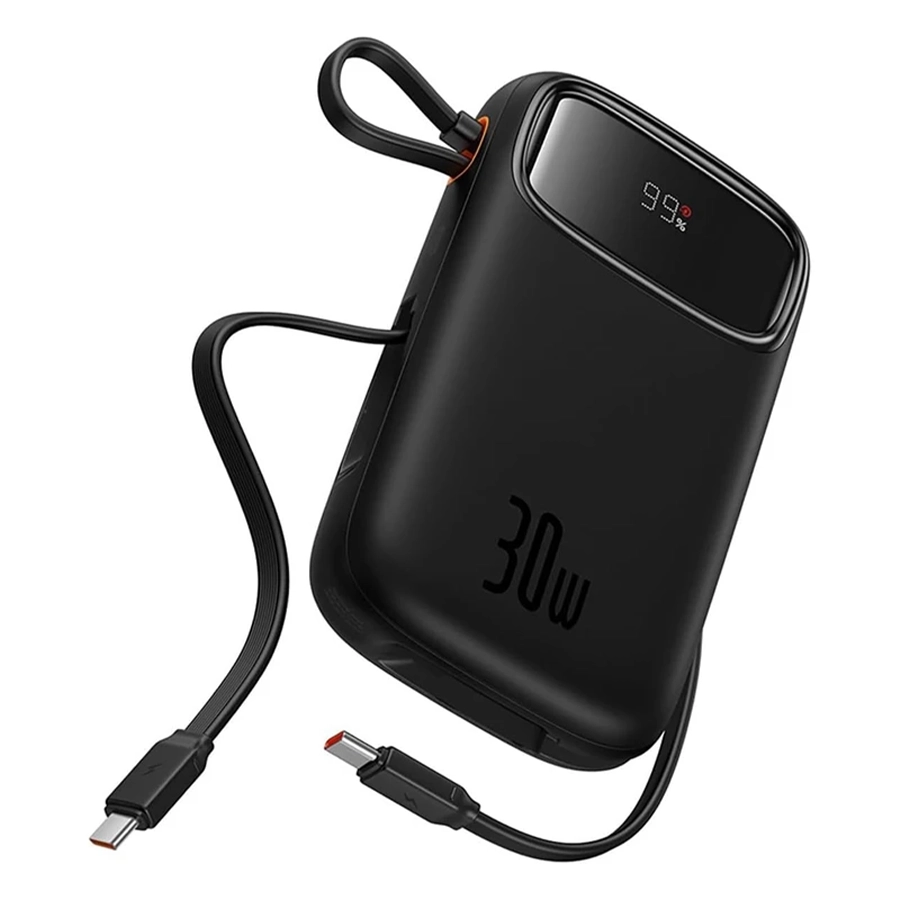 پاوربانک بیسوس مدل QPow2 PPQD4-10C 30W ظرفیت 10000mAH