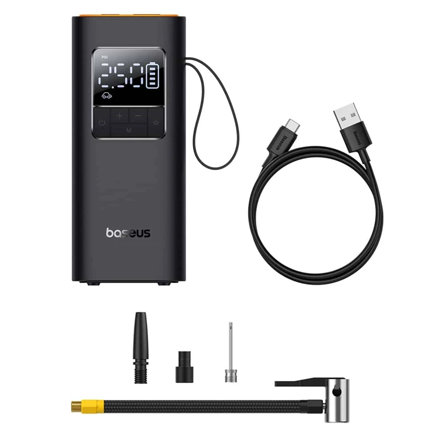 کمپرسور باد لاستیک خودرو بیسوس مدل SuperMini Pro