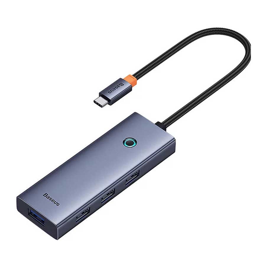 هاب USB-C شش پورت بیسوس مدل UltraJoy B00052807813-01