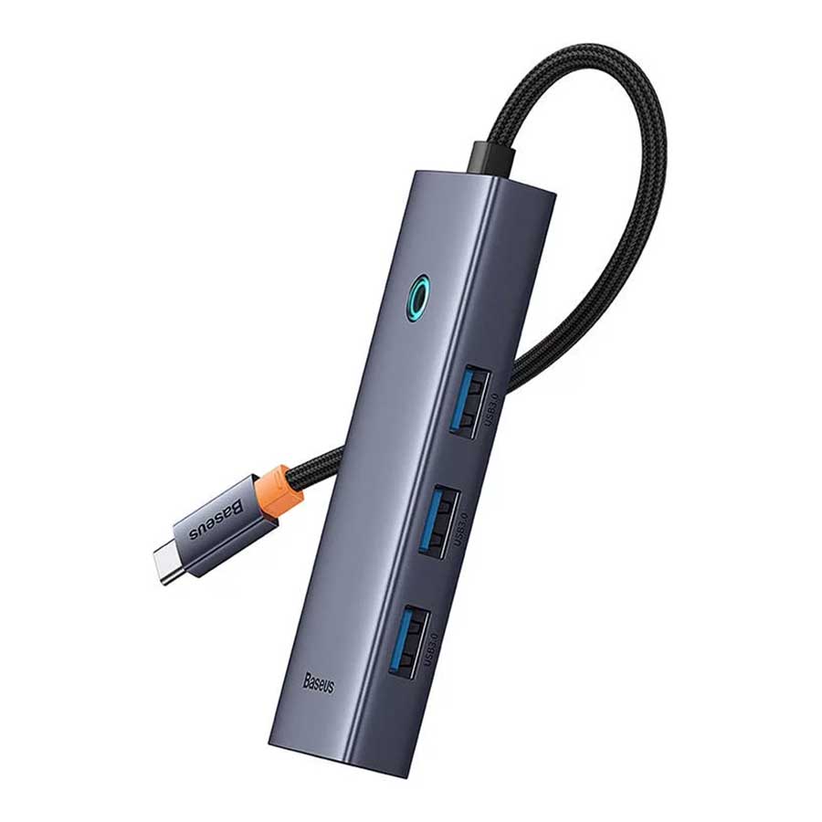 هاب USB-C شش پورت بیسوس مدل UltraJoy B00052807813-01