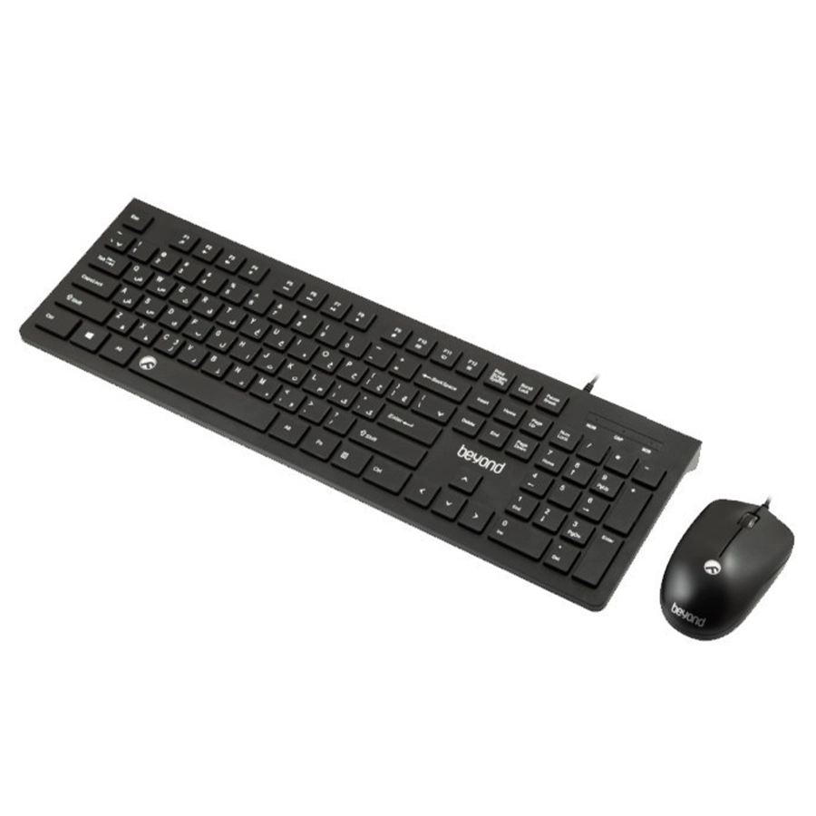 کیبورد و ماوس باسیم بیاند مدل BMK-3422