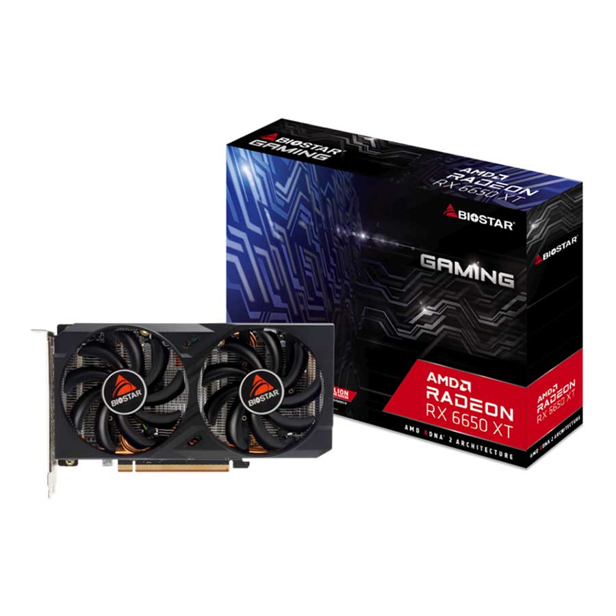 کارت گرافیک بایوستار مدل Radeon RX6650XT 8GB GDDR6