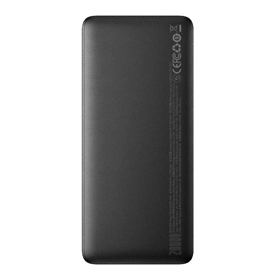 پاور بانک باسئوس مدل Bipow PPBD020301 25W ظرفیت 20000mAh