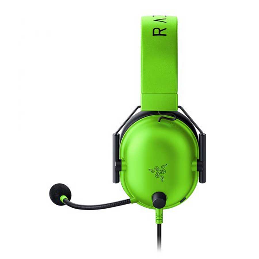 هدست گیمینگ باسیم ریزر مدل BlackShark V2 X Green