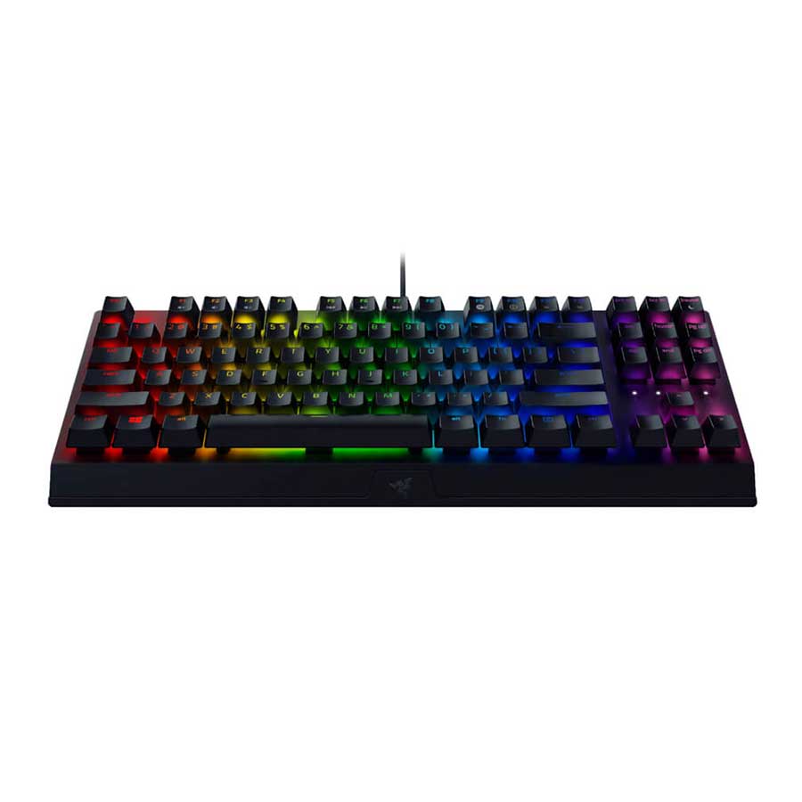 کیبورد گیمینگ باسیم ریزر BlackWidow V3 Tenkeyless-Yellow Switch