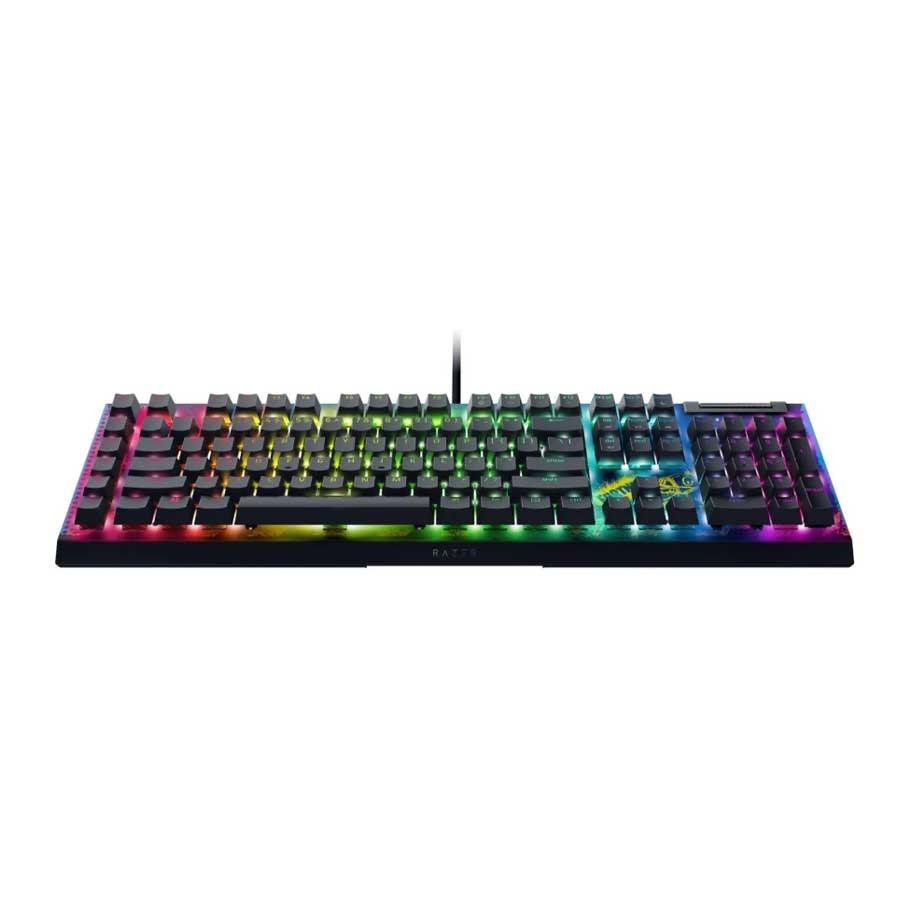 کیبورد گیمینگ باسیم ریزر BlackWidow V4 X Fortnite Edition