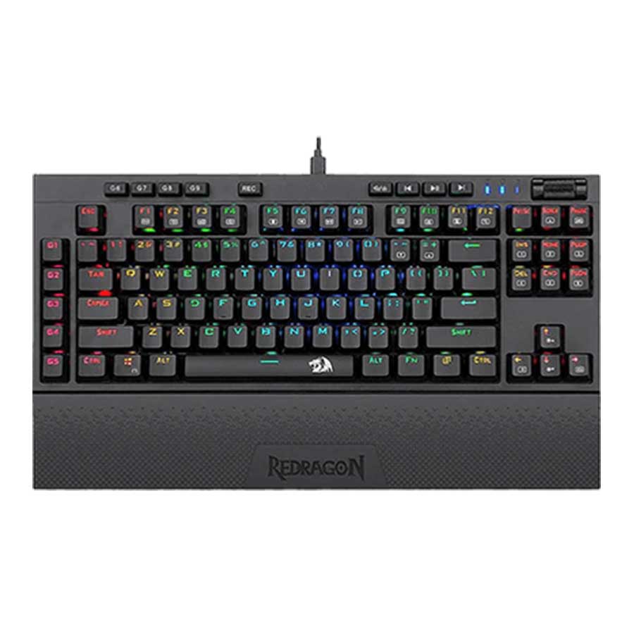 کیبورد گیمینگ باسیم ردراگون مدل Broadsword K588