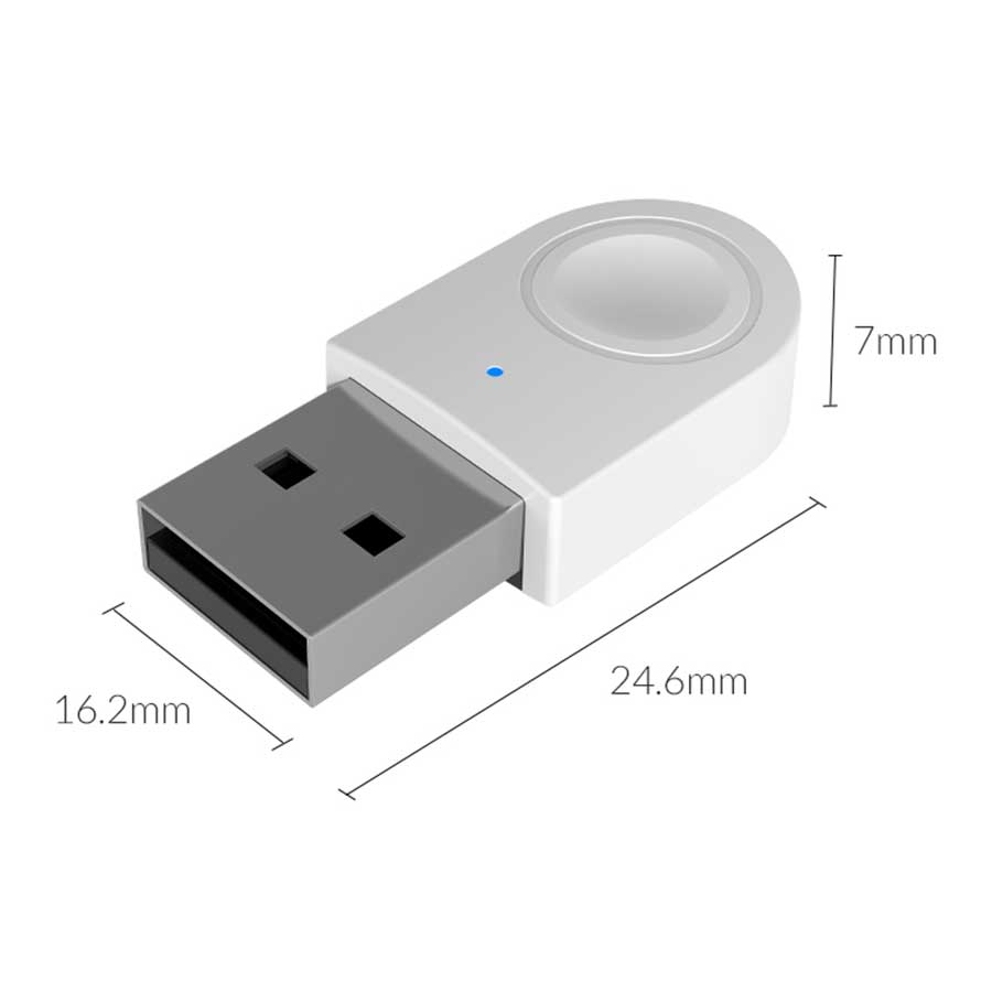 گیرنده بلوتوث USB اوریکو مدل BTA-608-WH-BP