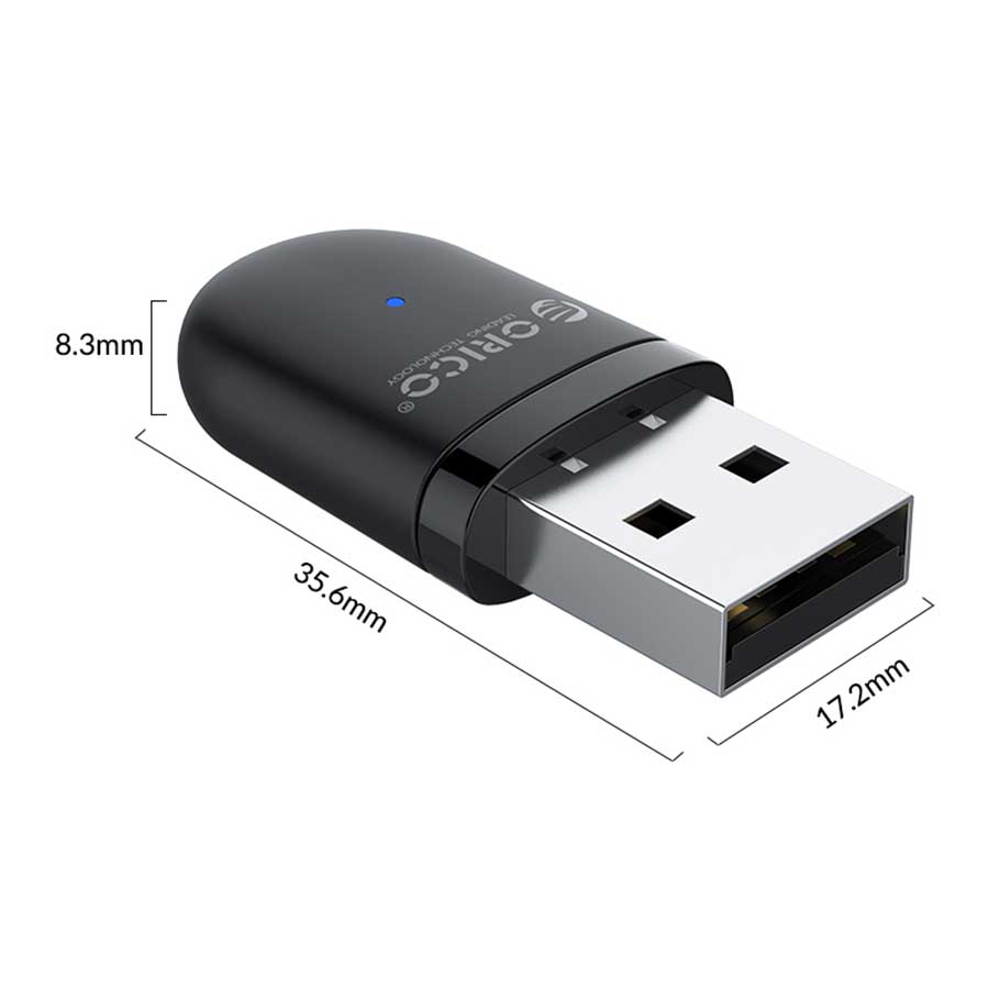 گیرنده بلوتوث USB اوریکو مدل BTA-SW01-BK-BP