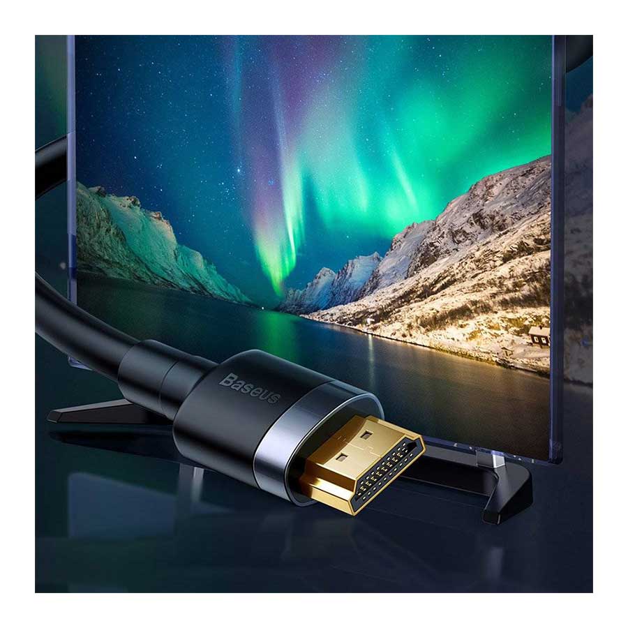 کابل 5 متری HDMI باسئوس مدل Cafule 4K CADKLF-H01