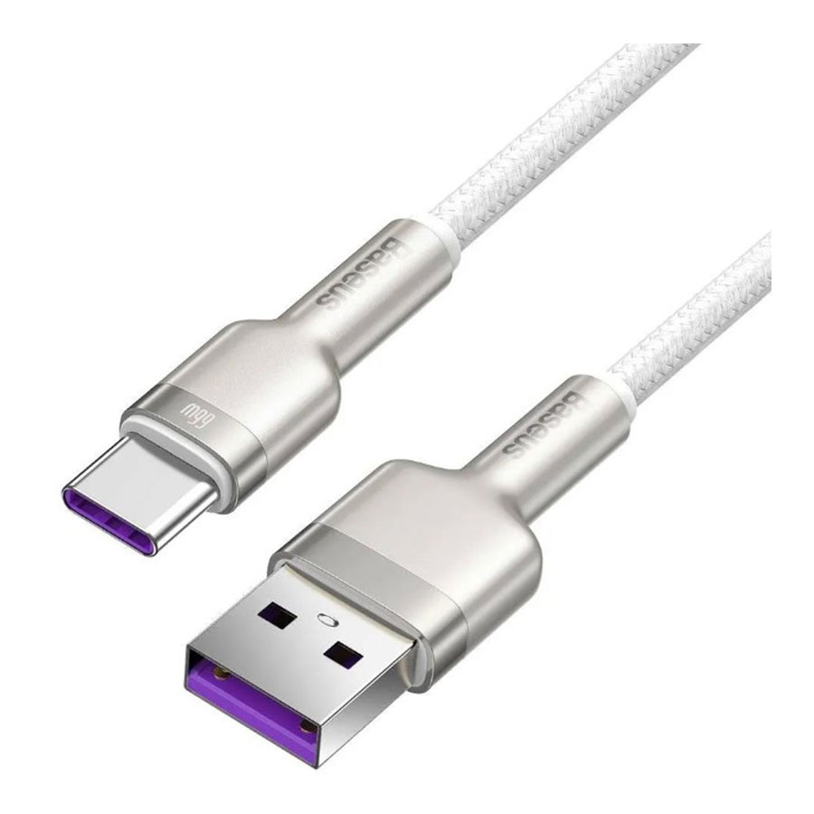 کابل تبدیل 2 متری USB به USB-C باسئوس مدل Cafule CAKF000202