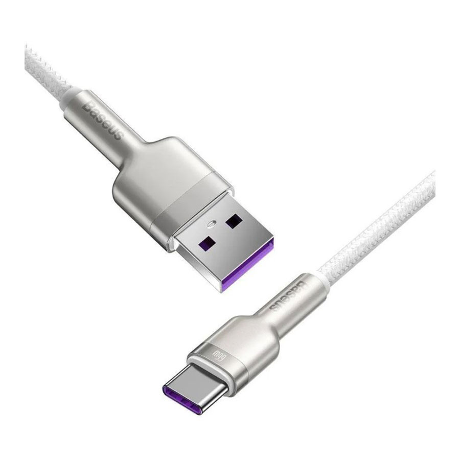کابل تبدیل 2 متری USB به USB-C باسئوس مدل Cafule CAKF000202