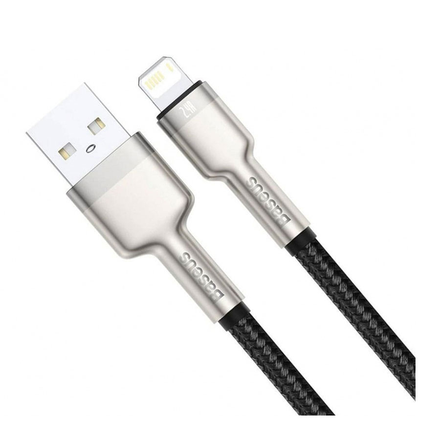 کابل 1 متری تبدیل USB به لایتنینگ باسئوس مدل Cafule CALJK-A01