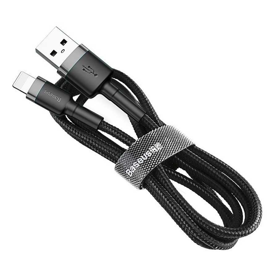 کابل تبدیل 1 متری USB به لایتنینگ باسئوس Cafule CALKLF-BG1