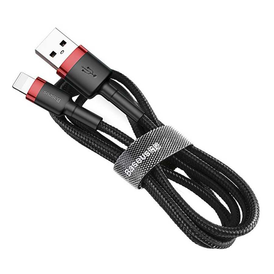 کابل تبدیل 1 متری USB به لایتنینگ باسئوس Cafule CALKLF-BG1