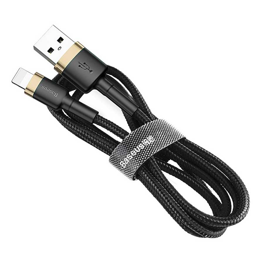 کابل تبدیل 2 متری USB به لایتنینگ باسئوس Cafule CALKLF-CG1