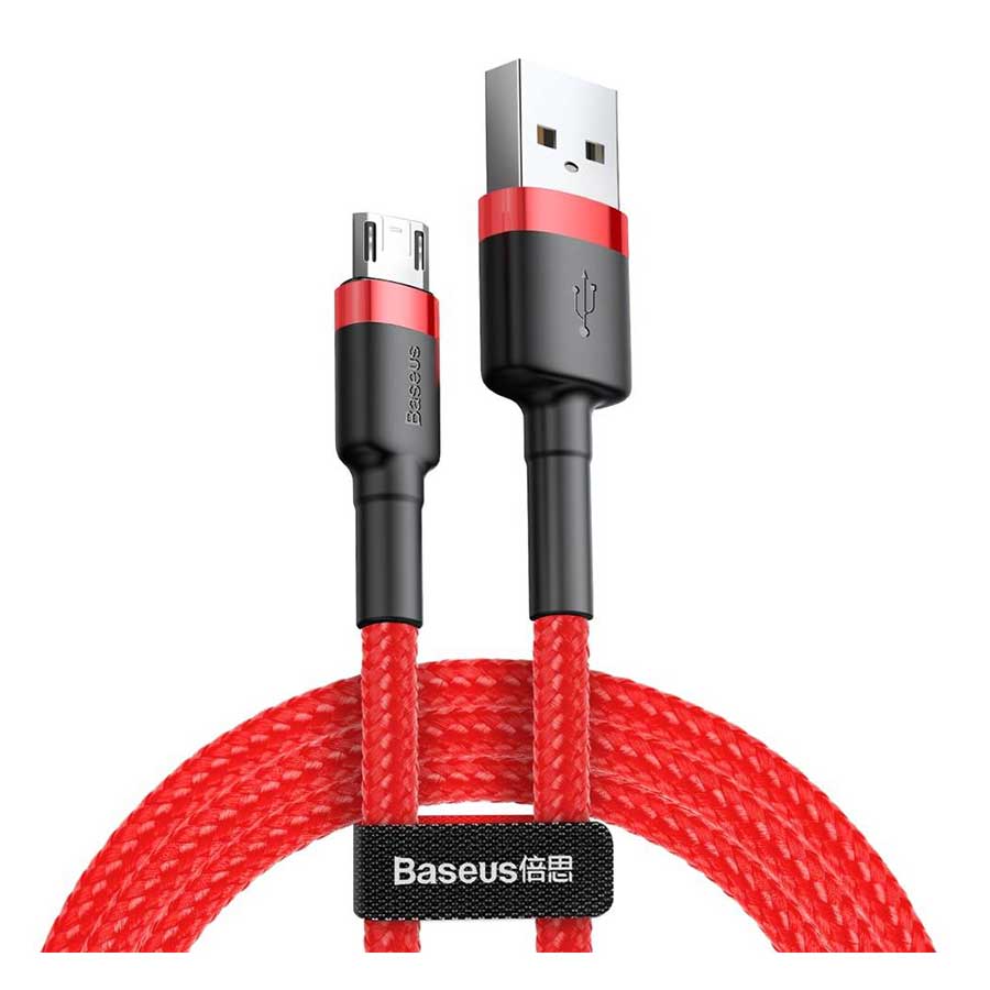 کابل تبدیل 1 متری USB به MicroUSB باسئوس Cafule CAMKLF-BG1